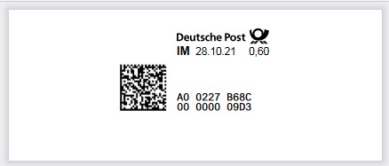 Internetmarke Deutsche Post
